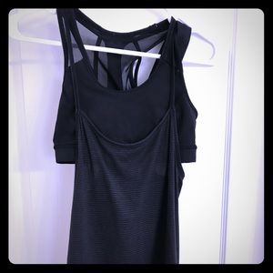 Lululemon tank top with built in bra